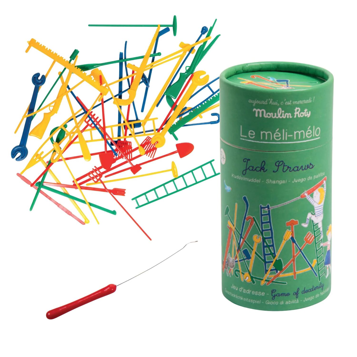 Jack cannucce - Gioco di abilità - Aujourd'hui c'est mercredi - Moulin Roty - Moulin Roty