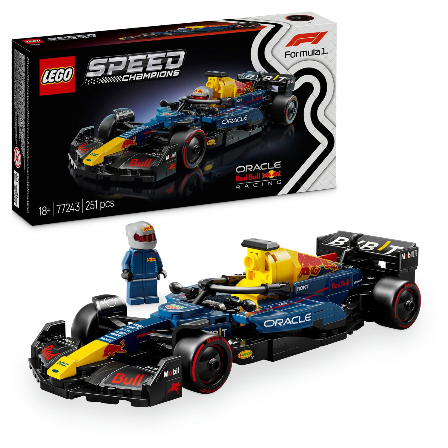 Lego Speed Champions 77243 - Auto da Corsa F1 Oracle Red Bull Racing RB20 - LEGO
