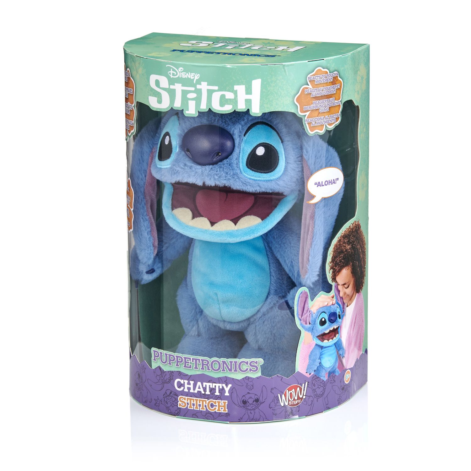 Peluche Stitch Elettronico Disney 30 cm - Disney Stitch