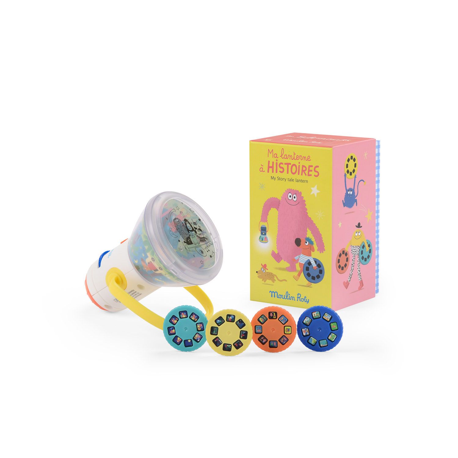Lanterna da favola 3 in 1 - Proiettore - Les Schmouks - Moulin Roty