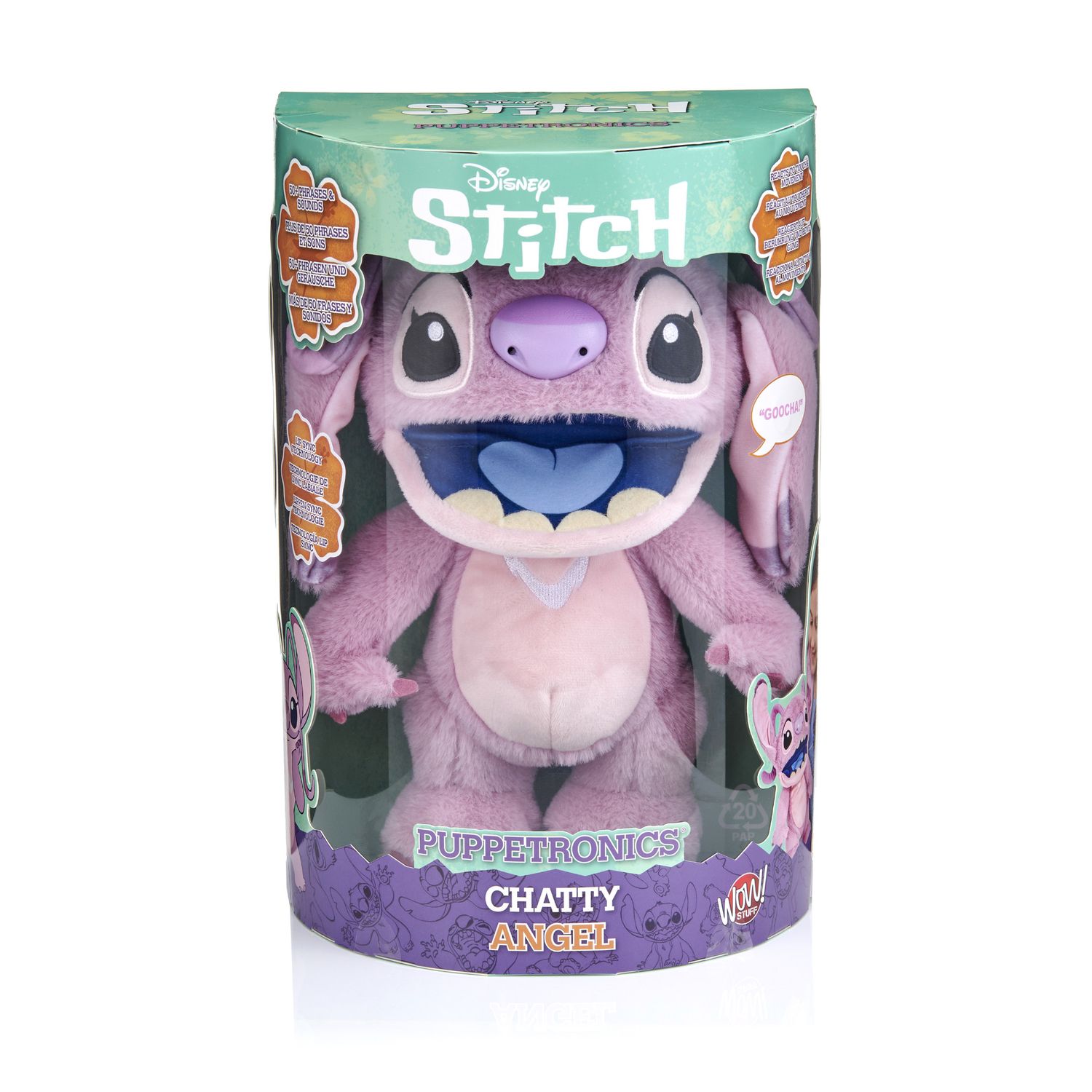 Peluche Angel Interattivo Disney 30 cm - Disney Stitch