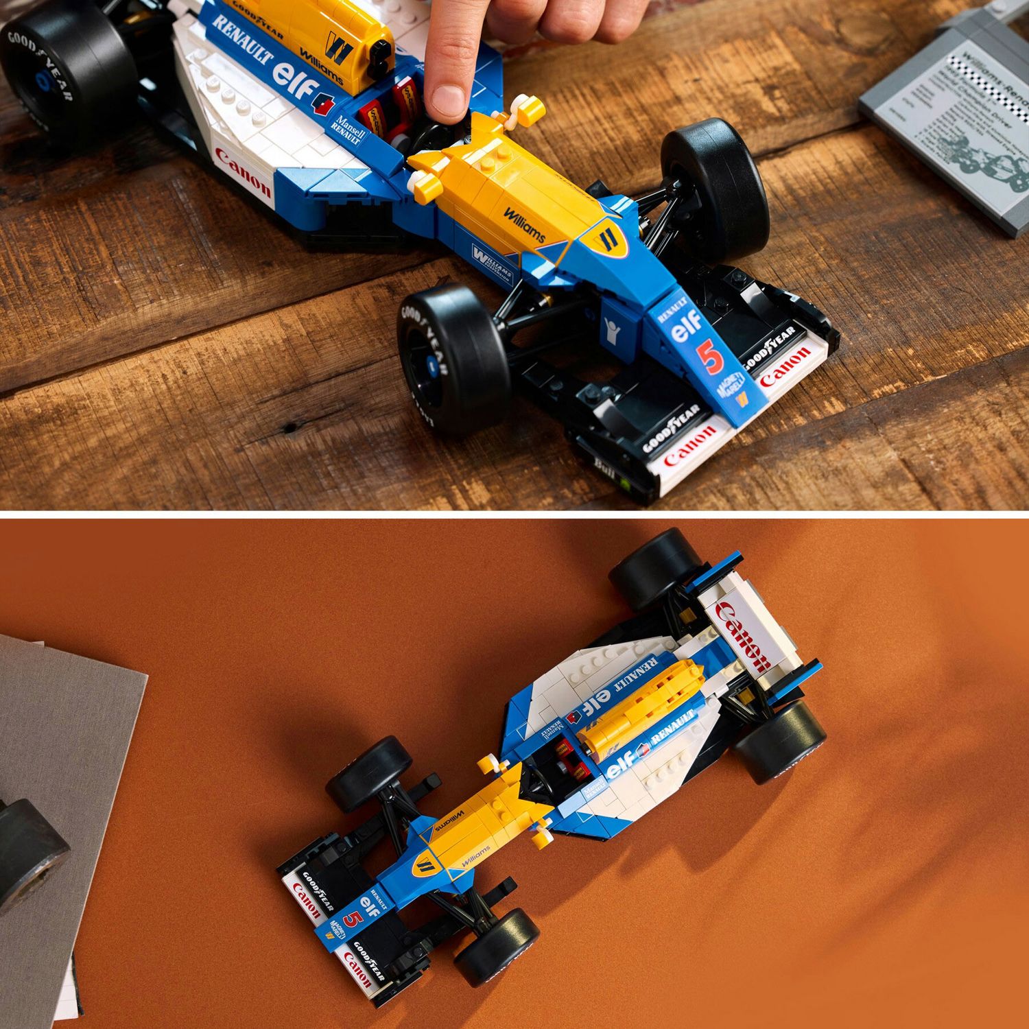 Lego Icons 10353 - Williams Racing FW14B e Nigel Mansell - LEGO