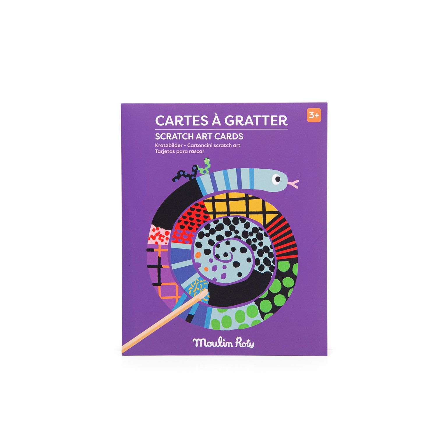 Cartoncini Scratch & Art - Les Toupitis - Moulin Roty