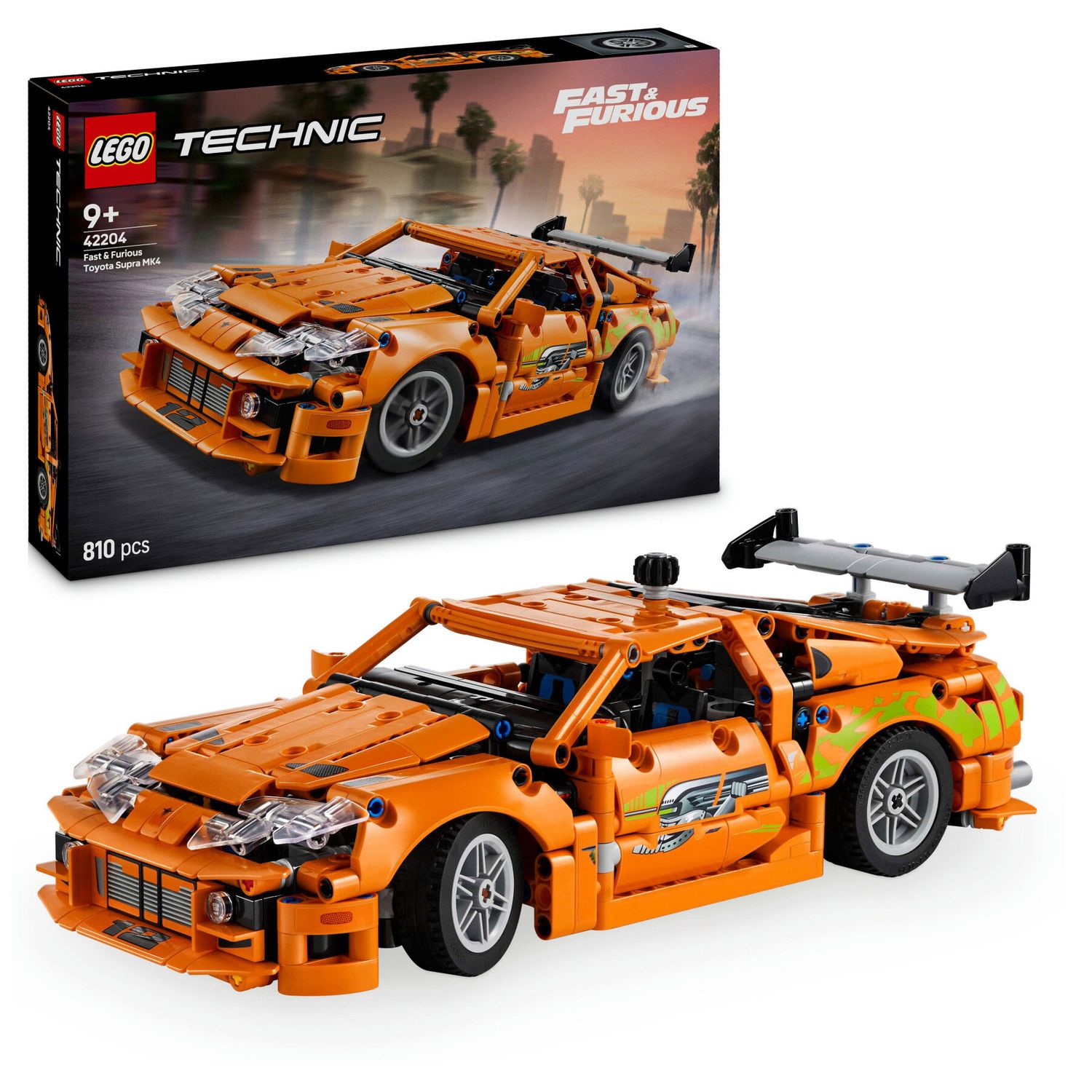 Lego Technic 42204 - Fast and Furious Toyota Supra MK4 - LEGO