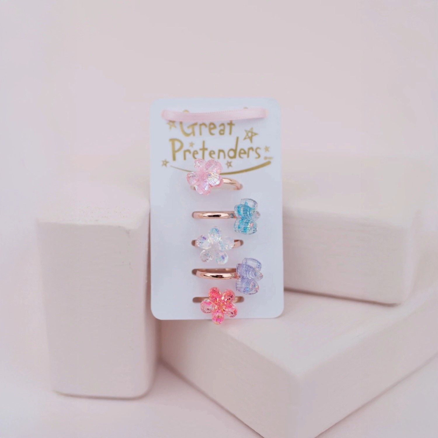 Anelli Fiori Scintillanti - Great Pretenders
