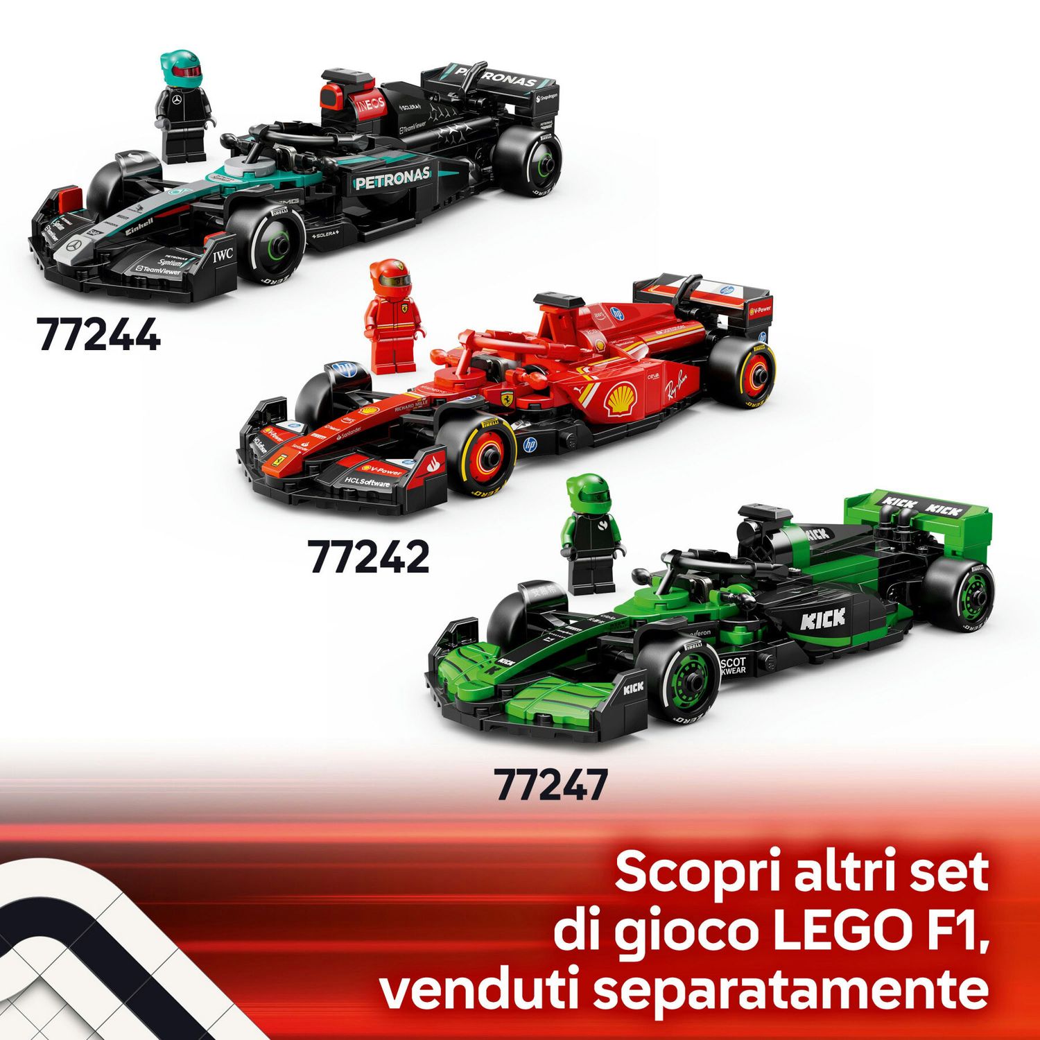 Lego Speed Champions 77251 - Auto da Corsa McLaren F1 Team MCL38 - LEGO