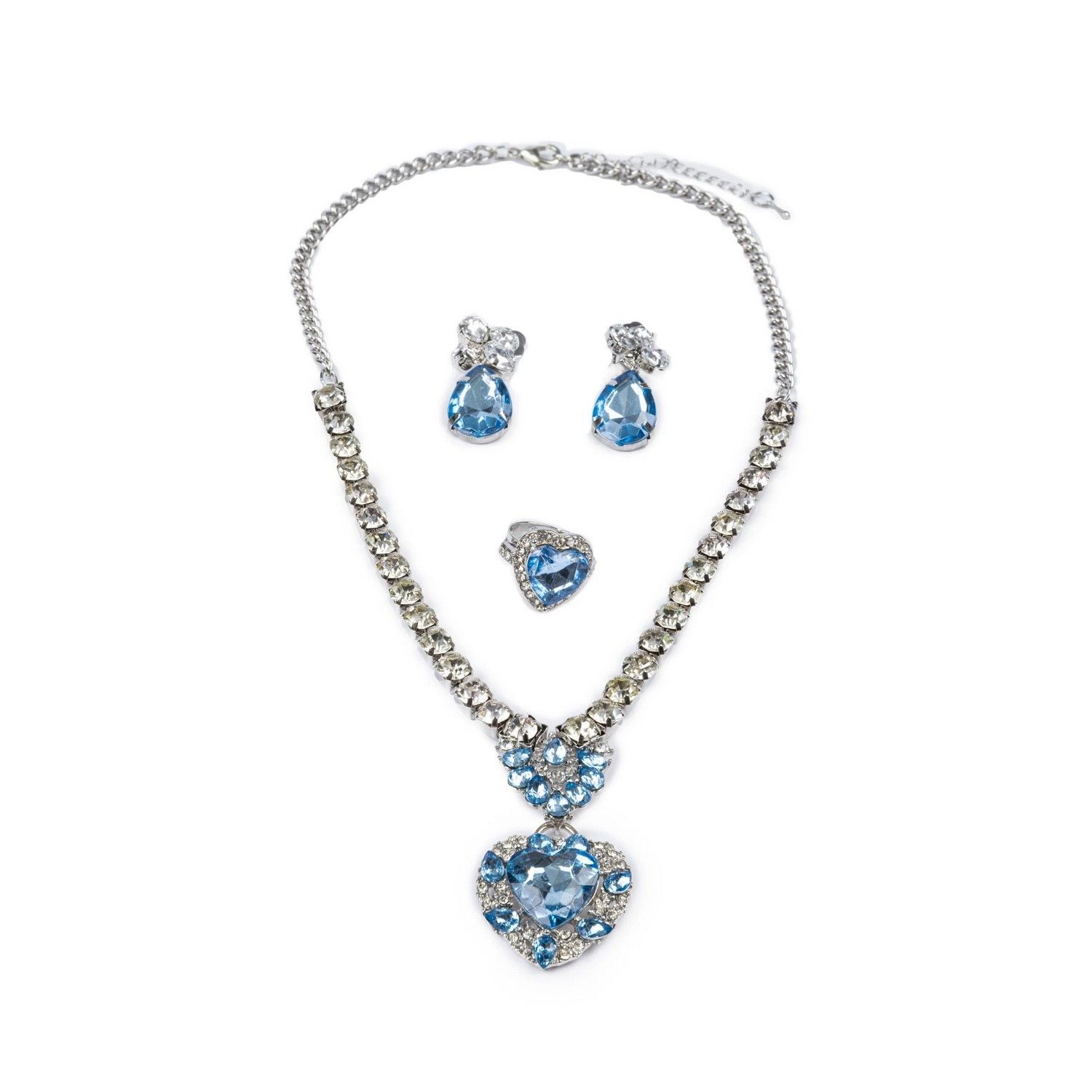 Parure Gioielli Marilyn Azzurro - Great Pretenders