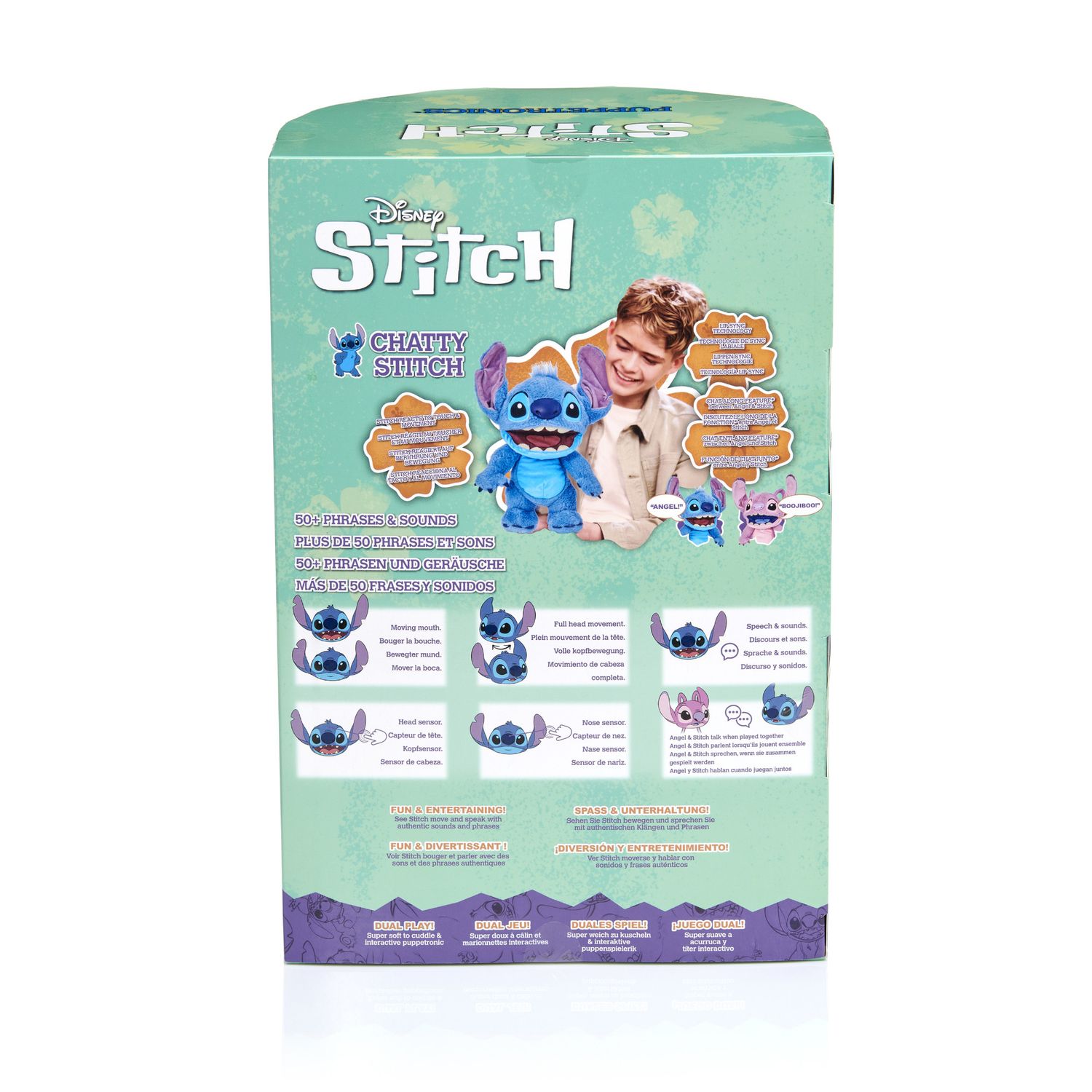 Peluche Stitch Elettronico Disney 30 cm - Disney Stitch