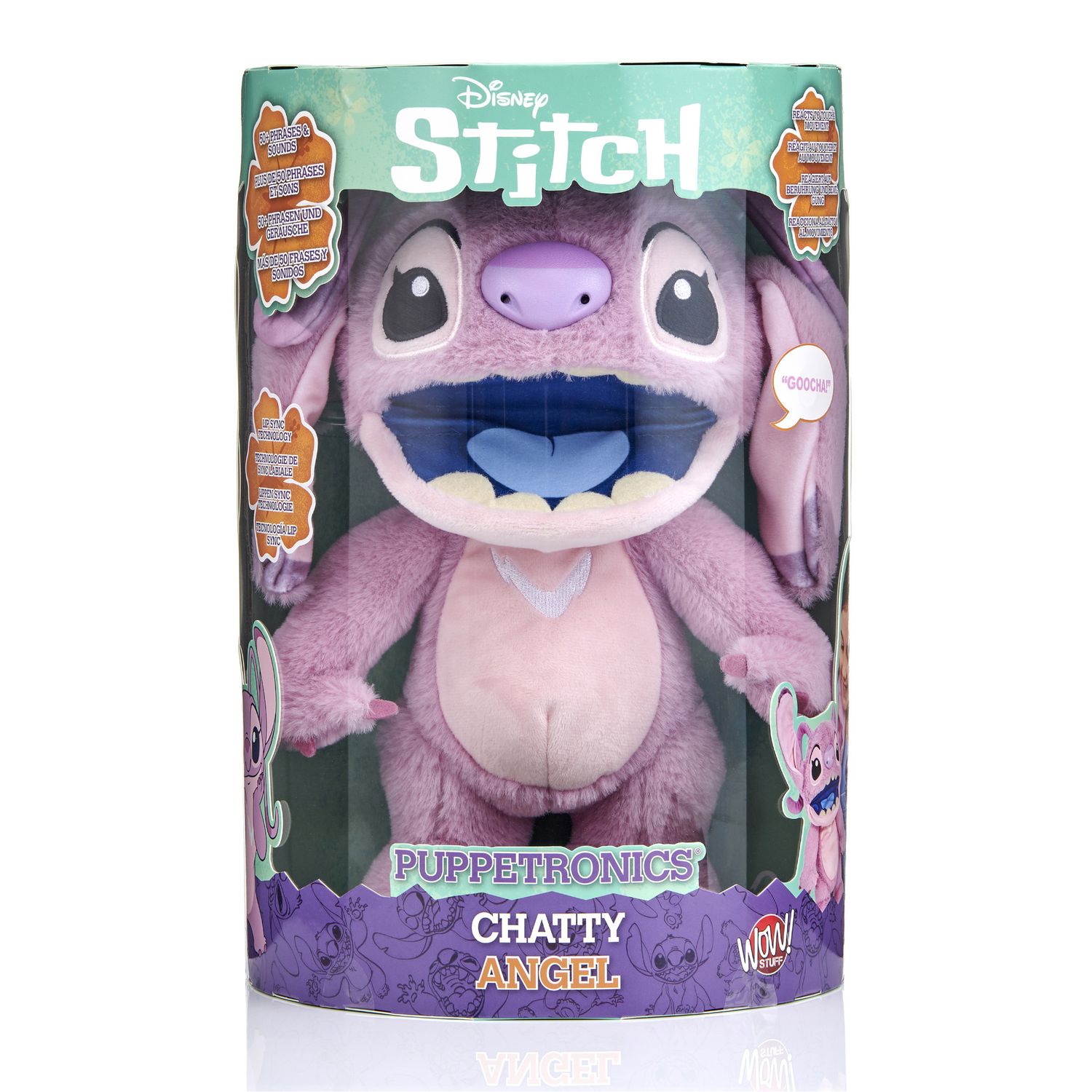 Peluche Angel Interattivo Disney 30 cm - Disney Stitch