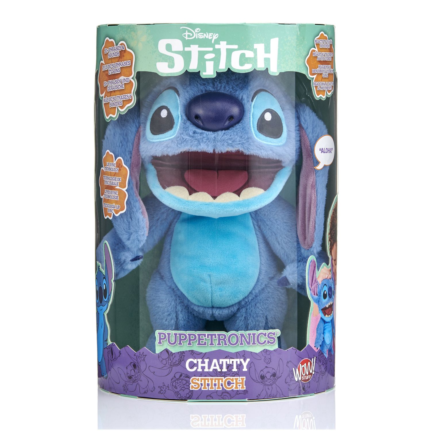 Peluche Stitch Elettronico Disney 30 cm - Disney Stitch