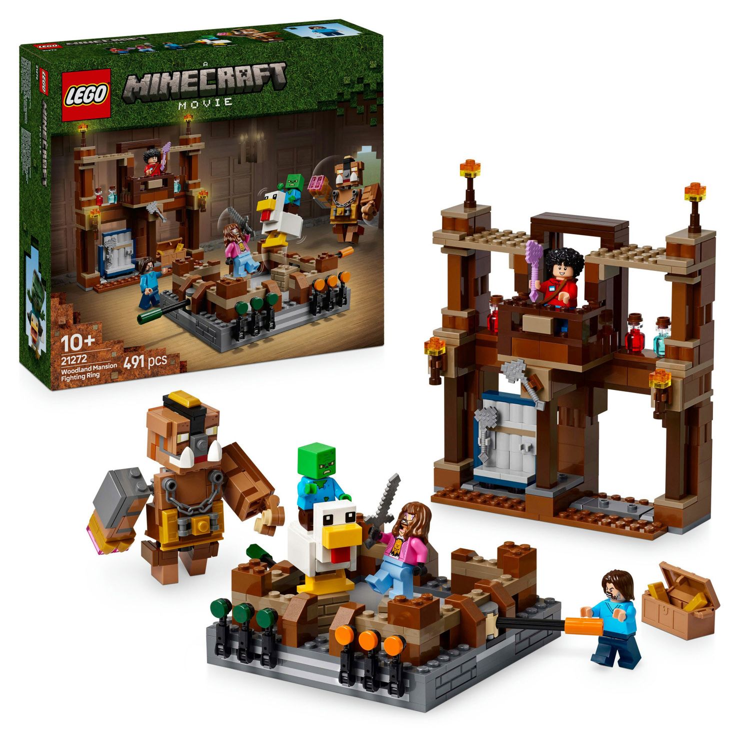 Lego Minecraft 21272 - Magione della Foresta: Ring di Combattimento - LEGO