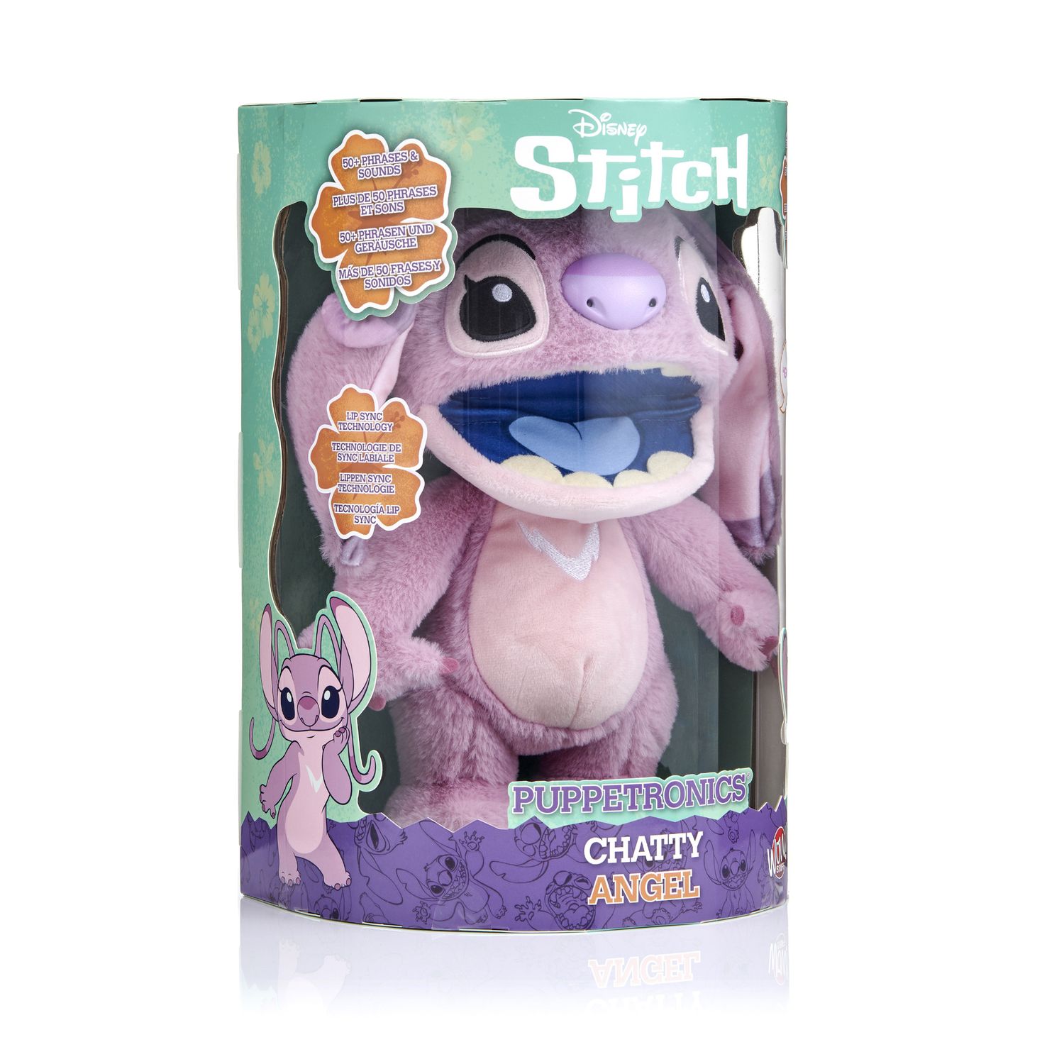 Peluche Angel Interattivo Disney 30 cm - Disney Stitch