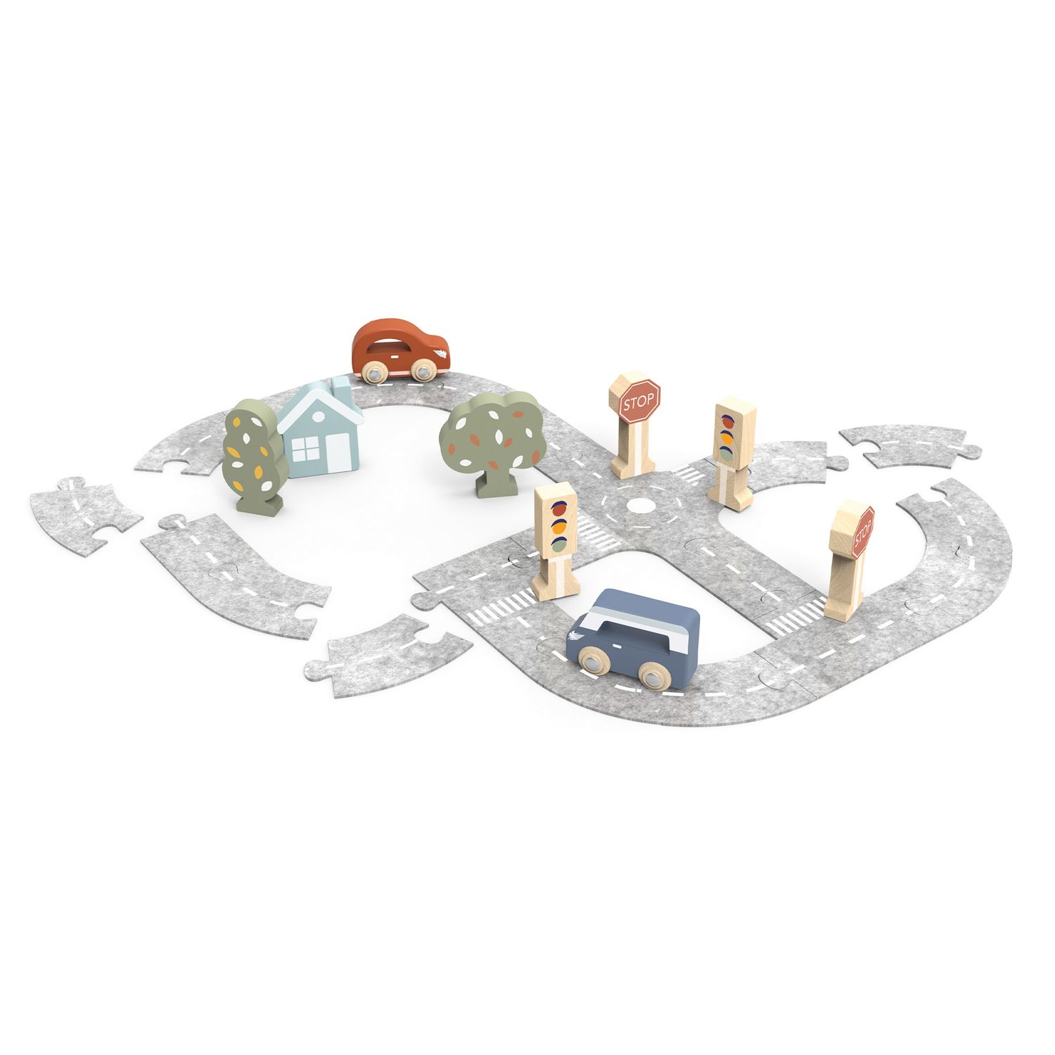 Pista Componibile con Accessori - Speedy Monkey