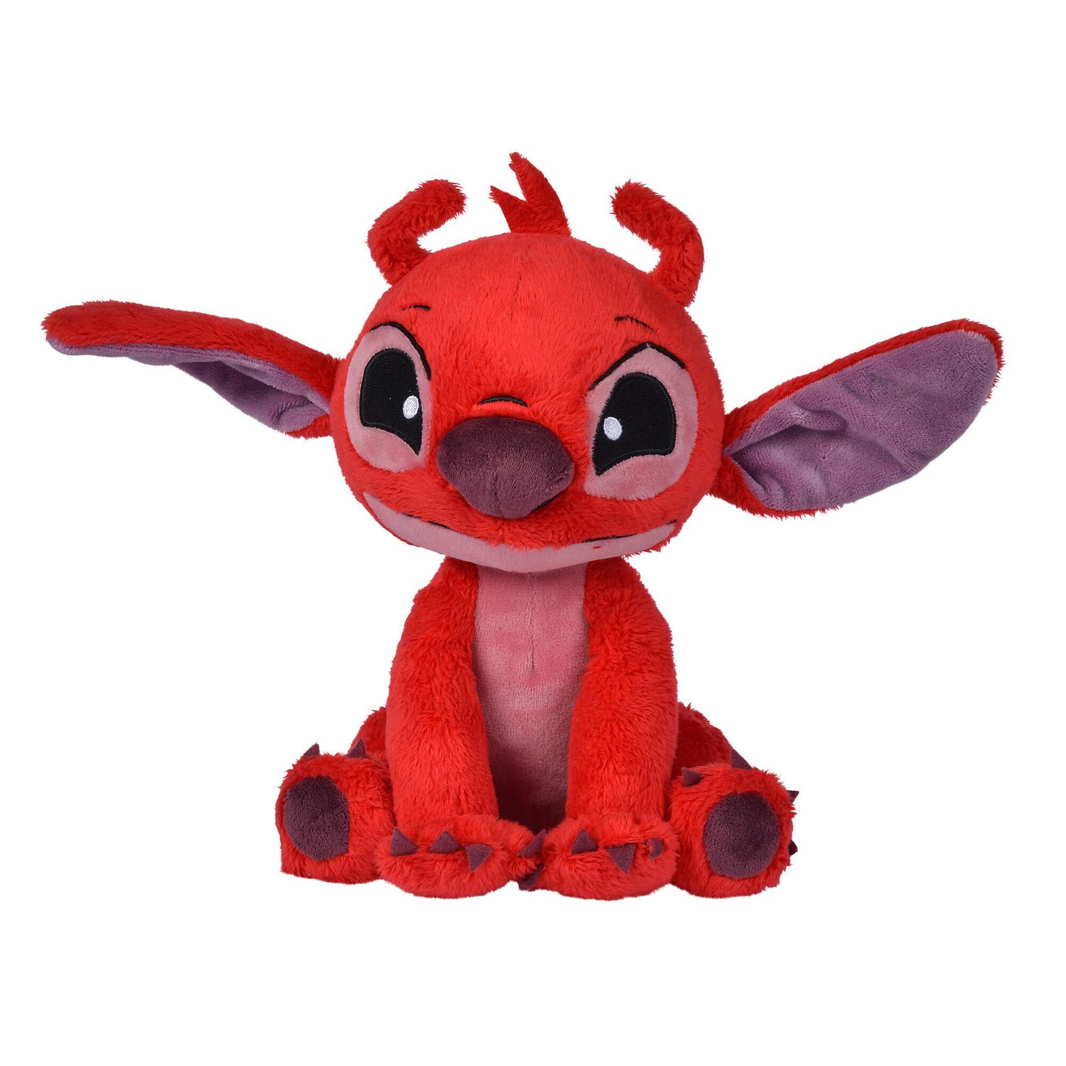 Peluche morbido Leroy pelliccia rossa 25 cm - Disney Stitch
