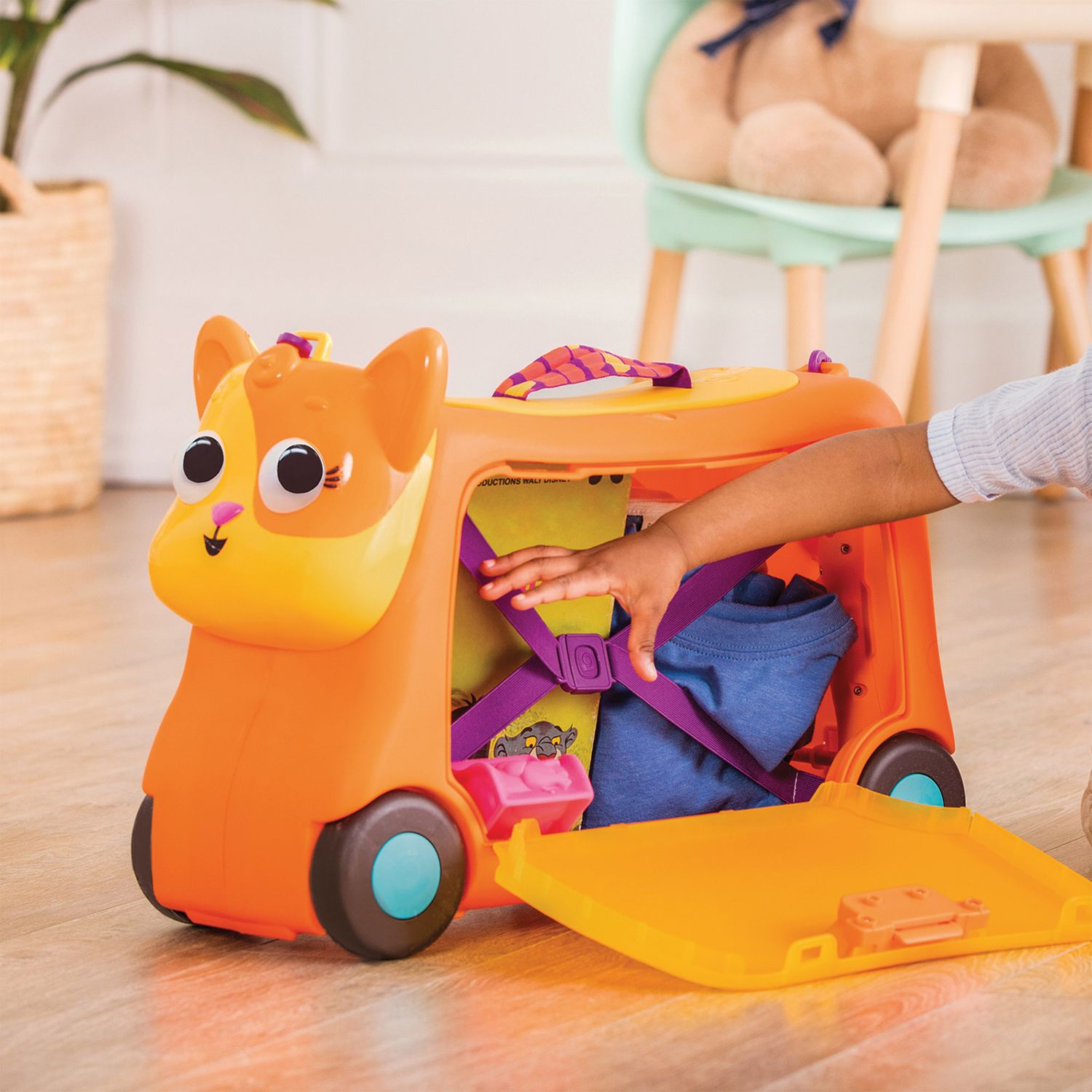 Cavalcabile Gogo Ride-On Lolo Kid Suitcase - B. Toys