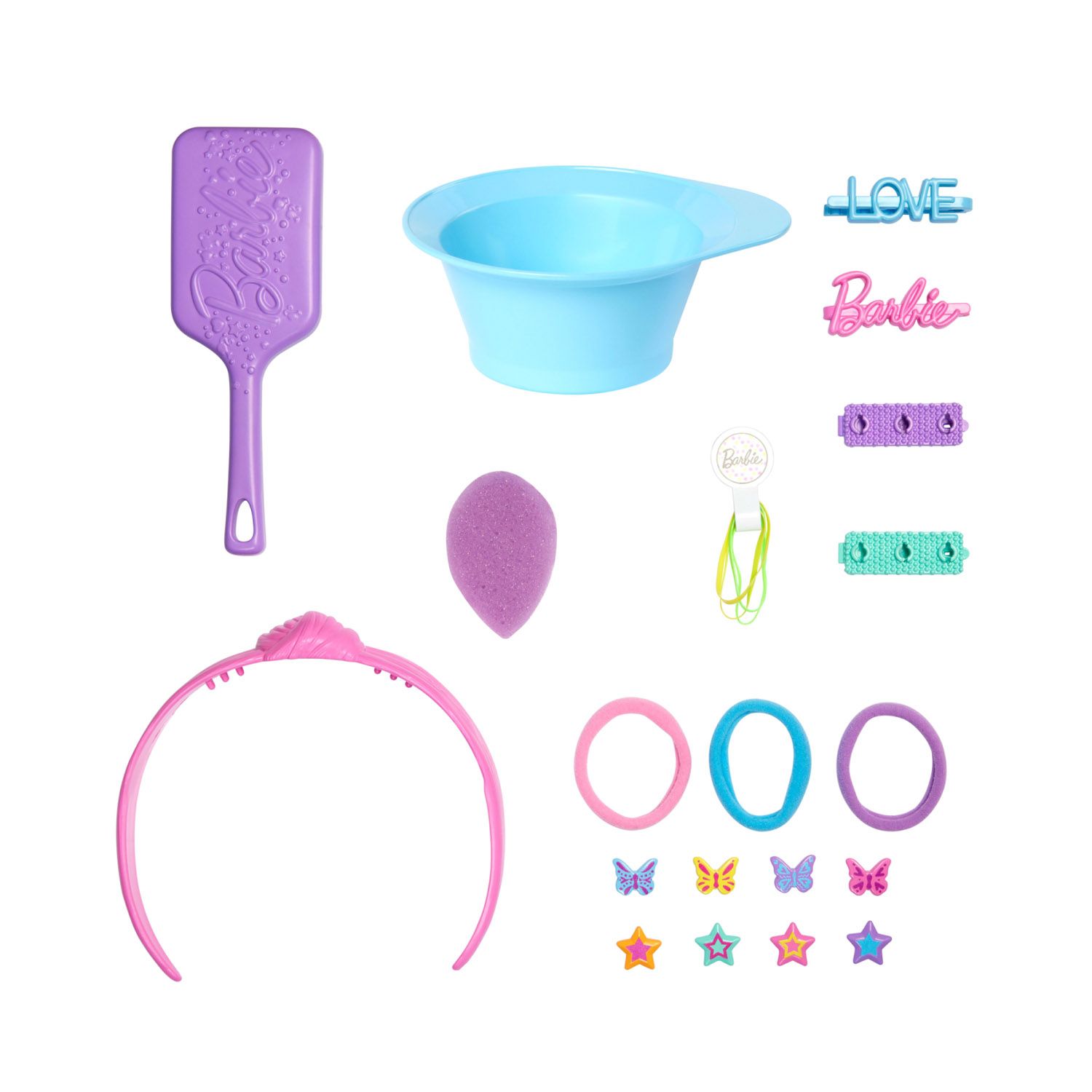 Barbie Testa Pettinabile Deluxe – Capelli Biondi e 20+ Accessori per Acconciature Creative - Barbie
