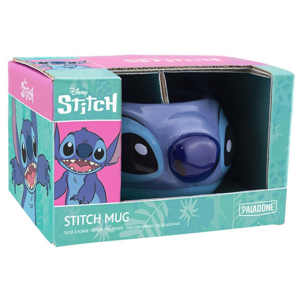Tazza Ceramica Stitch 325ml | Fiore Hawaiano | Ufficiale | Regalo Originale