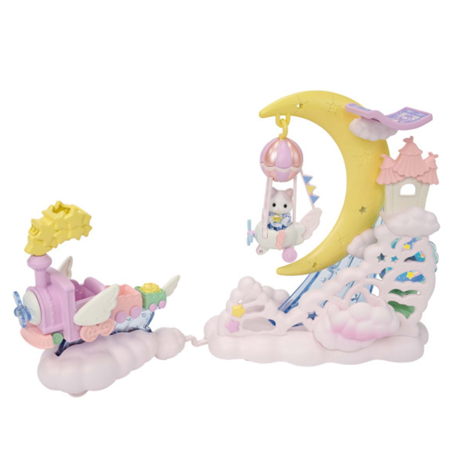 Nave volante floreale, personaggi collezionabili, Sylvanian Families - Sylvanian Families