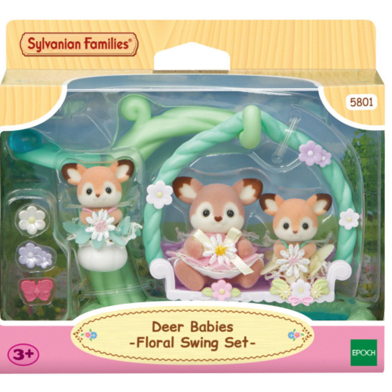 Bebè cervo altalena floreale, Sylvanian Families - Sylvanian Families