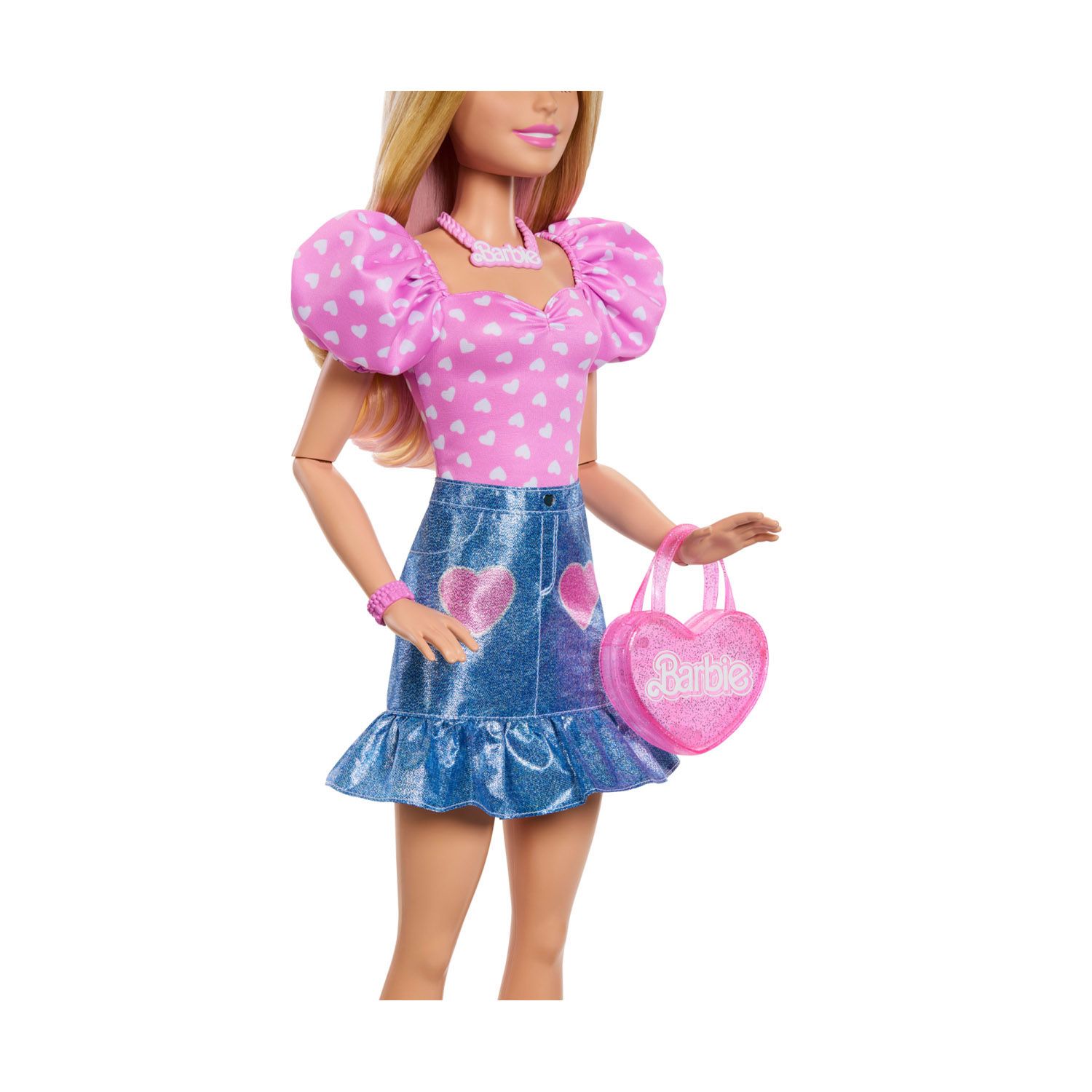 Barbie Grande Amica – Bambola Gigante 71 cm con Look Country Chic e Accessori Inclusi - Barbie