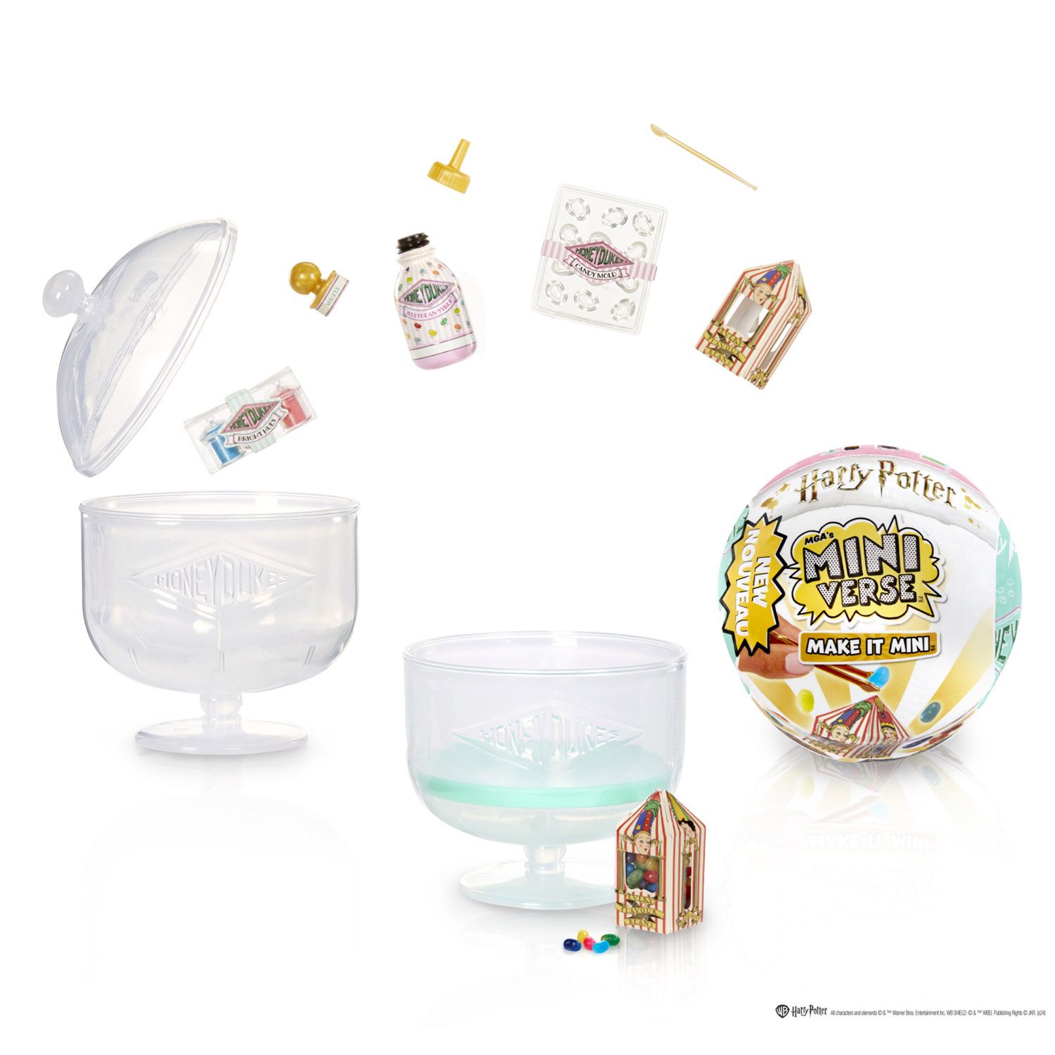 MGA’s Miniverse Harry Potter Honeydukes – Miniature di Dolci in Resina a sorpresa - Harry Potter, Miniverse MGA