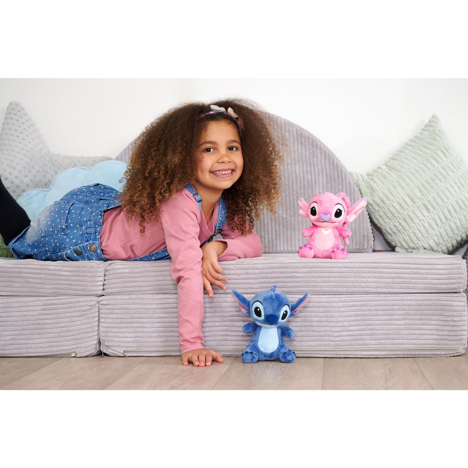 Peluche singolo assortito in modelli Stitch e Angel Mini 20 cm - Disney Stitch