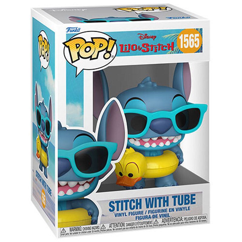 Funko POP! Disney, Stitch con ciambella #1565 - Disney Stitch, Funko