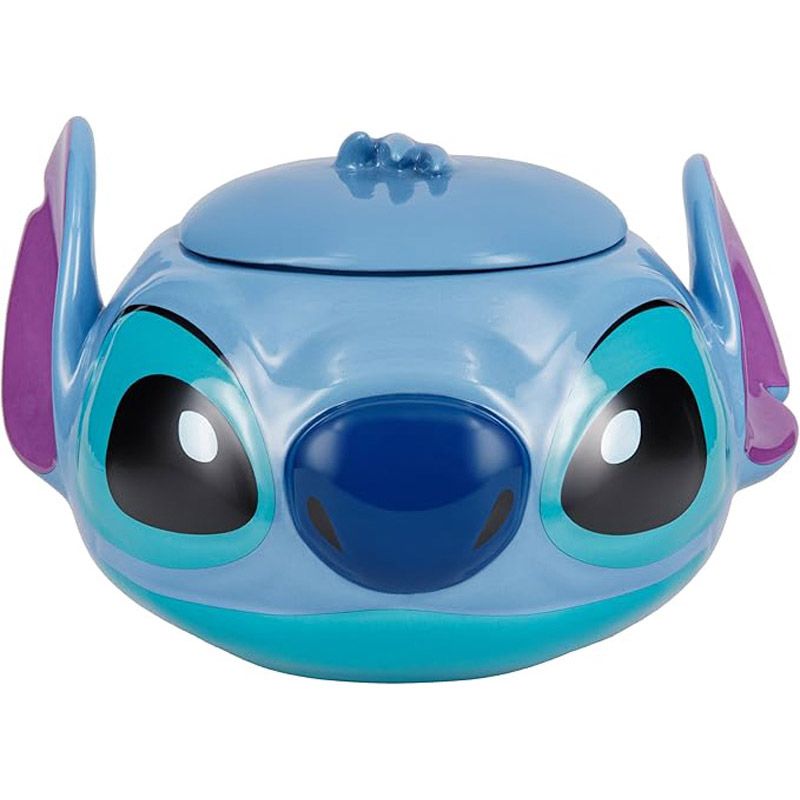 Biscottiera in Ceramica Stitch Disney Lilo & Stitch 15x22 cm - Disney Stitch