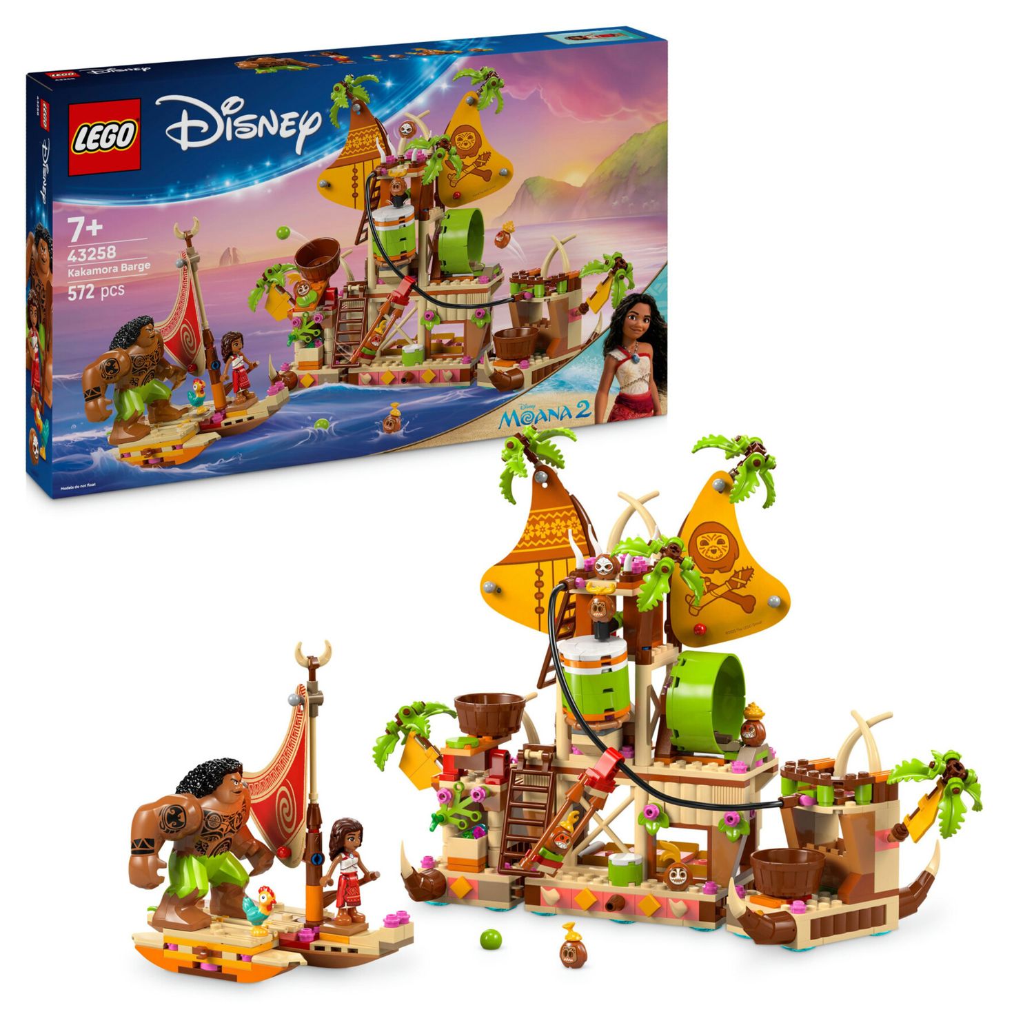 LEGO Disney Oceania Oceania 2 43258: Barcone Kakamora - LEGO