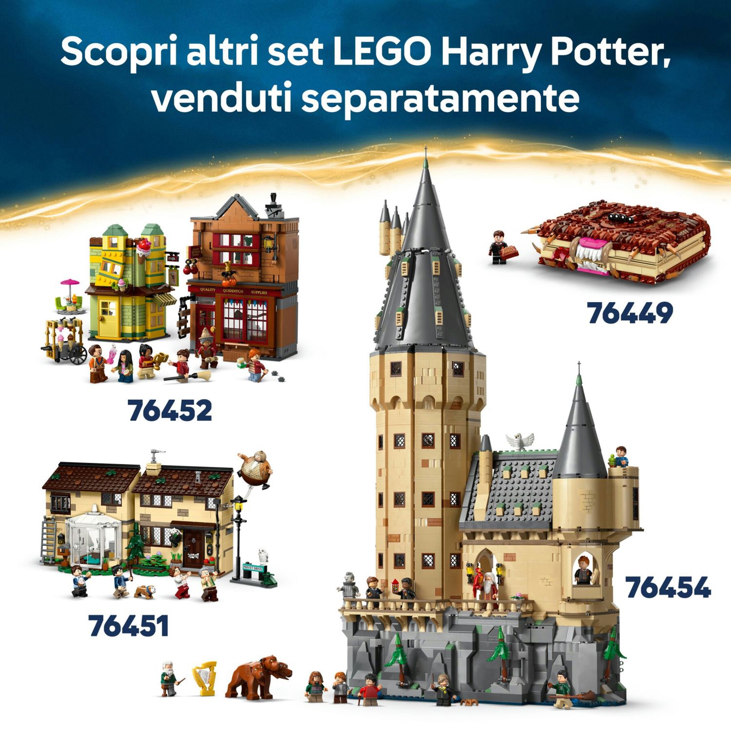 LEGO Harry Potter 76450 Book Nook Hogwarts Express: treno, 4 personaggi - Harry Potter, LEGO