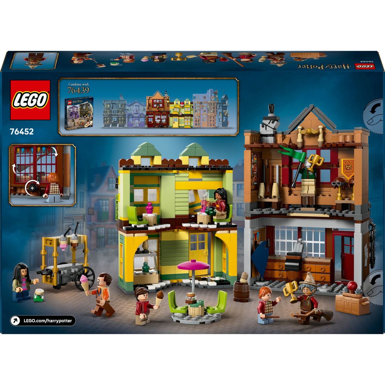 LEGO Harry Potter 76452 Quidditch: accessori & gelateria, negozi - Harry Potter, LEGO