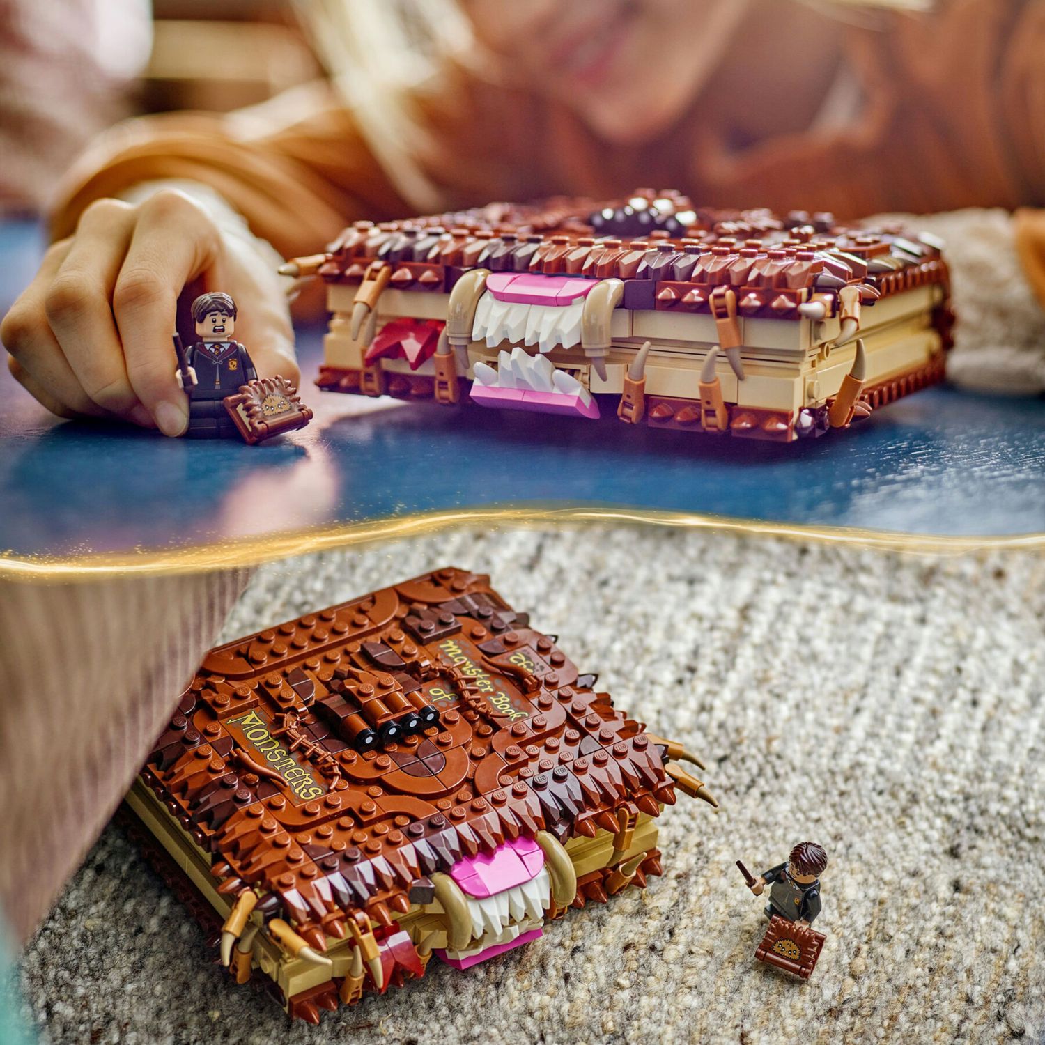 LEGO Harry Potter 76449 Libro mostro: interattivo, pull-back - Harry Potter, LEGO