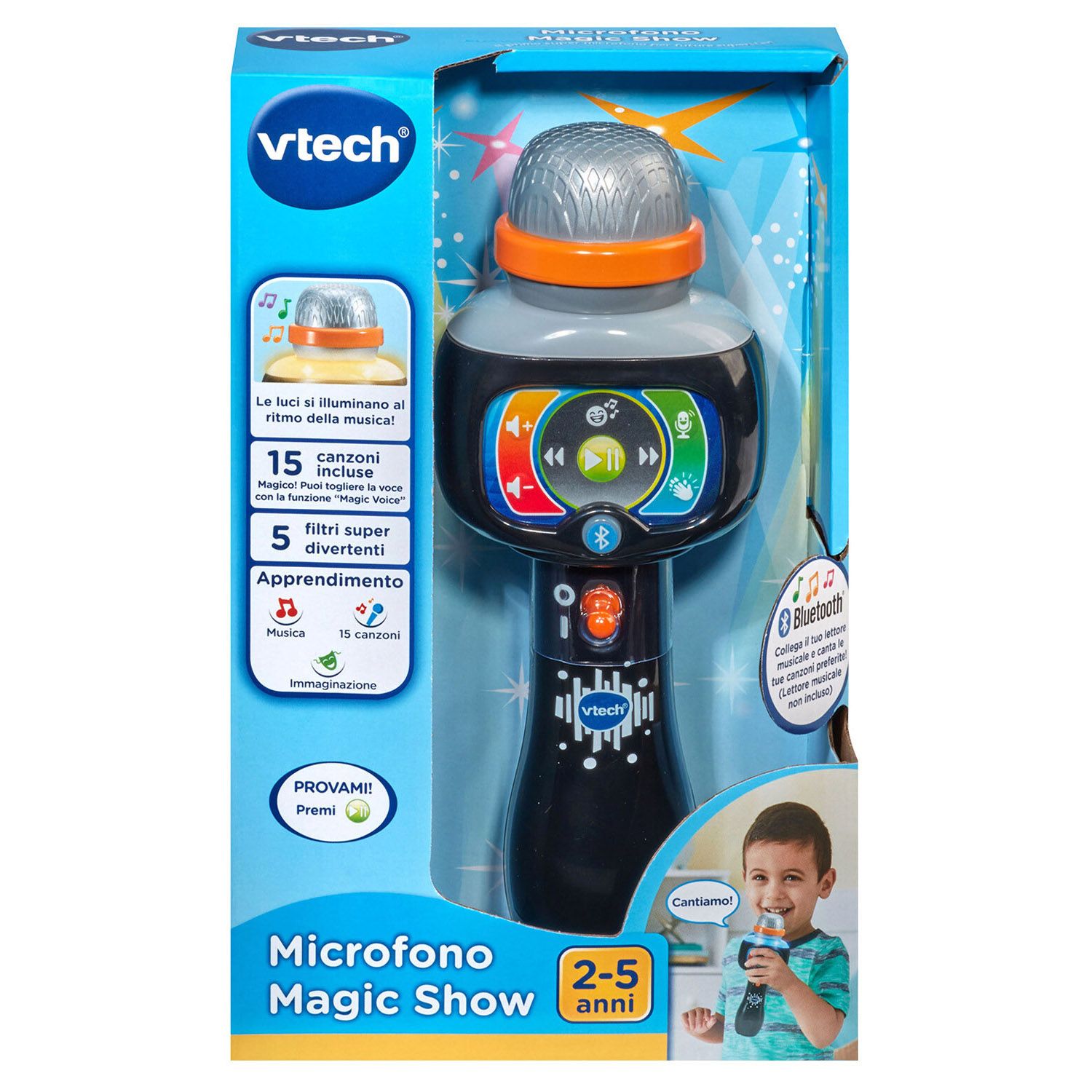 Microfono Magic Show, Microfono giocattolo per bambini - VTech