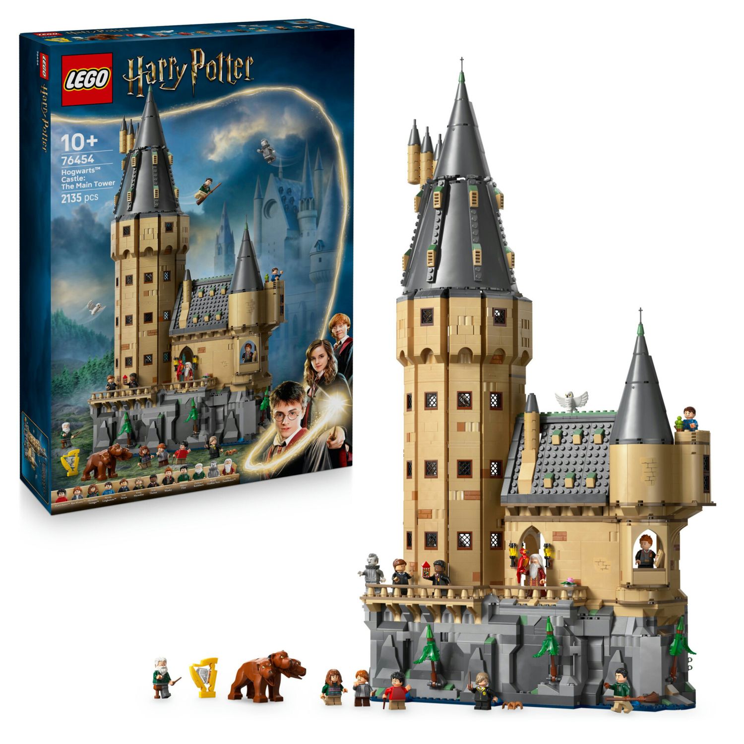 LEGO Harry Potter 76454 Hogwarts: Torre scalinata, modulare - Harry Potter, LEGO