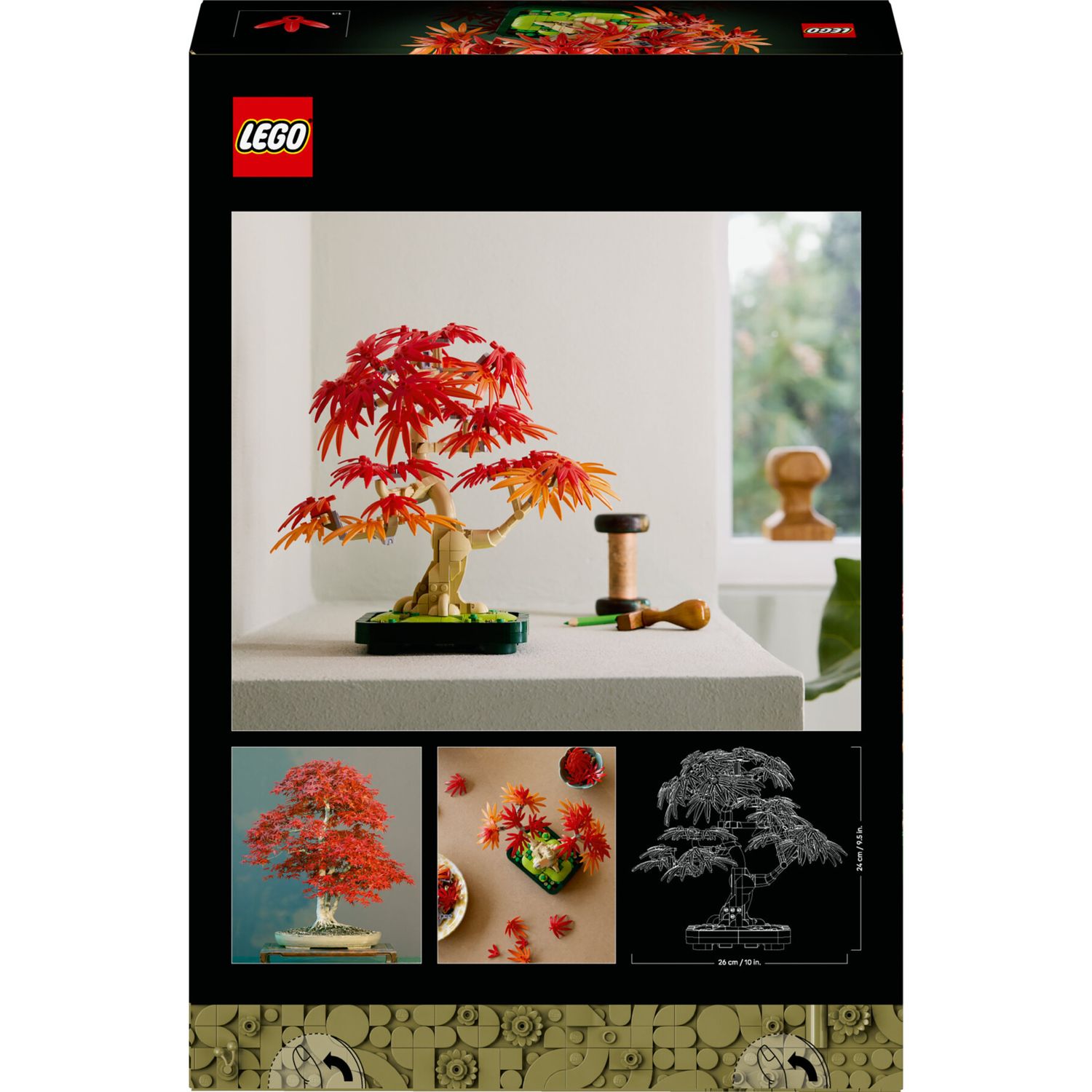 LEGO Botanicals 10348 Bonsai acero rosso - LEGO