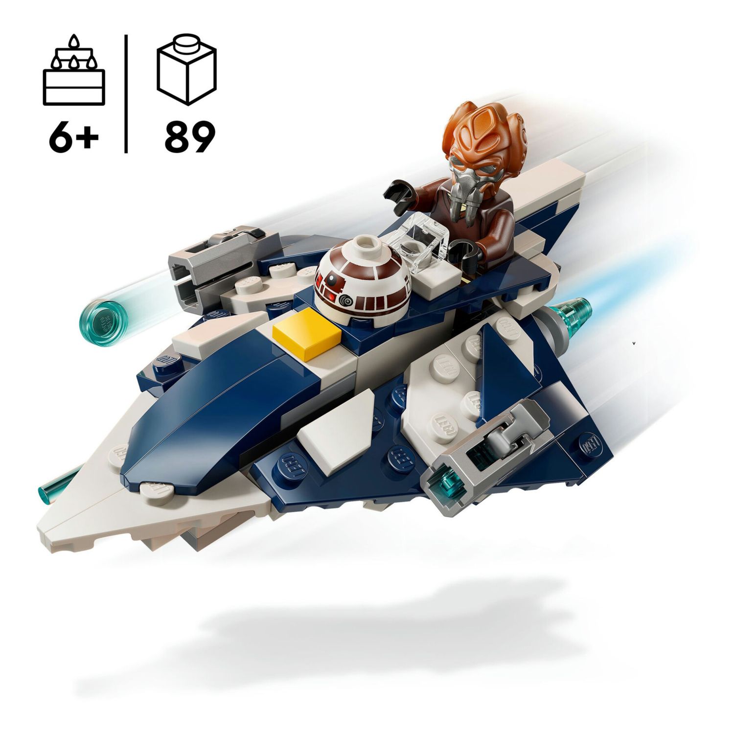 LEGO Star Wars 75400 Microfighter Jedi: astronave, 2 shooter - LEGO, Star Wars