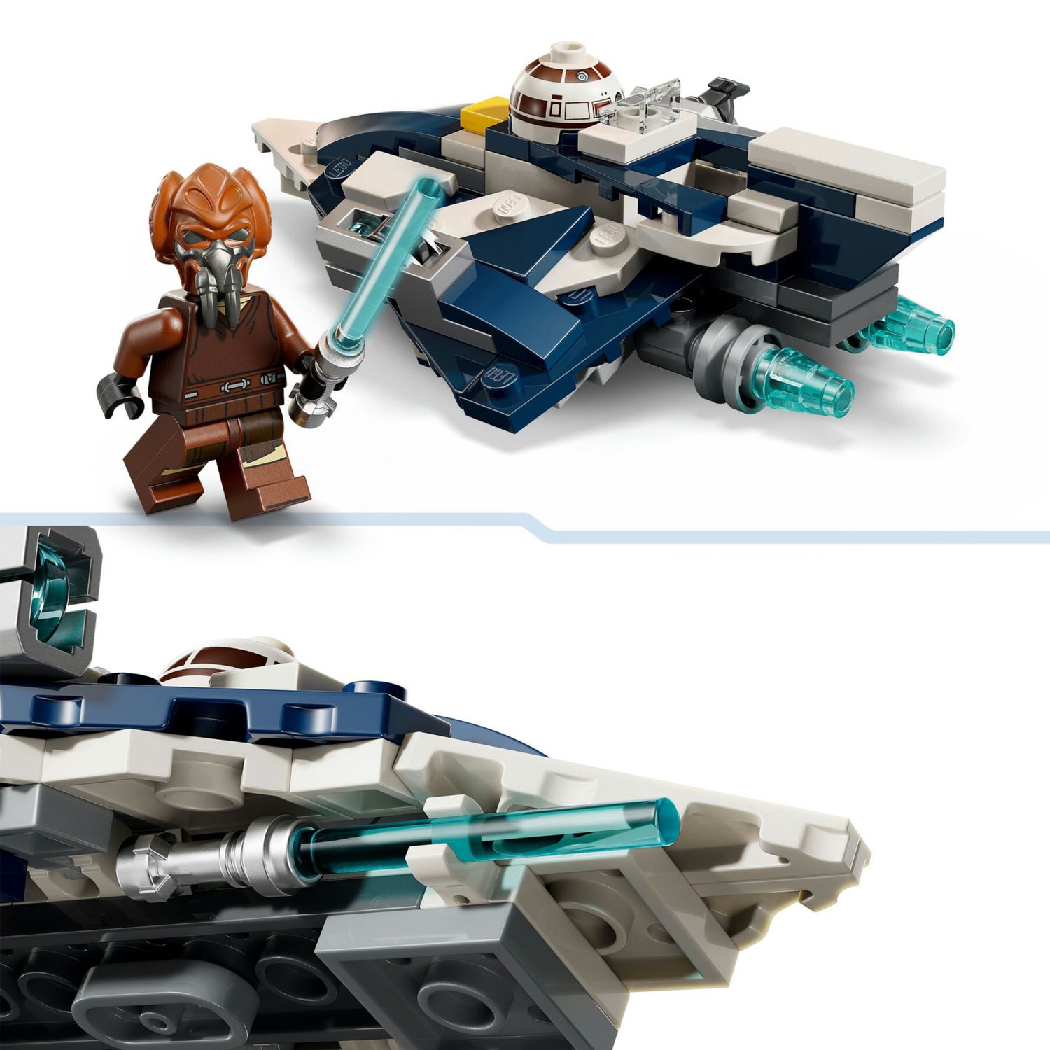 LEGO Star Wars 75400 Microfighter Jedi: astronave, 2 shooter - LEGO, Star Wars