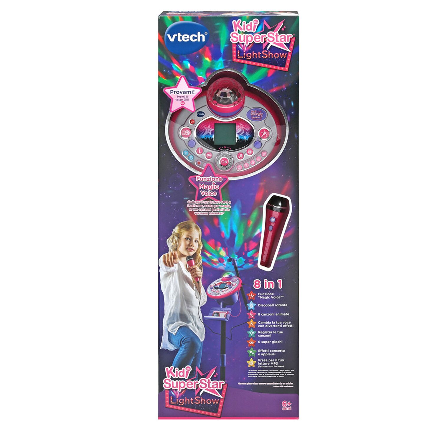 Kidi Superstar Lightshow, Microfono con luci e suoni - VTech
