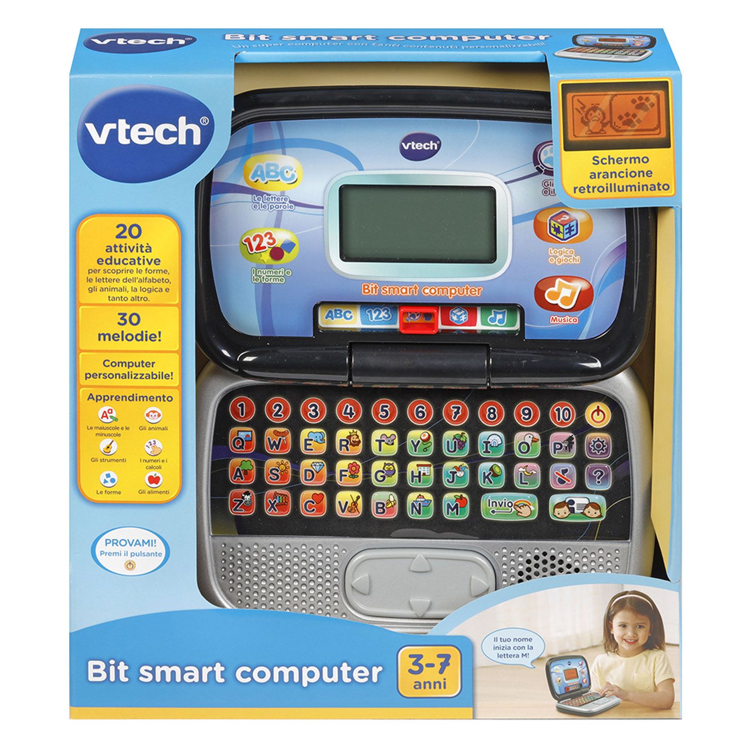 Bit Smart Computer, Computer parlante musicale bambini - VTech