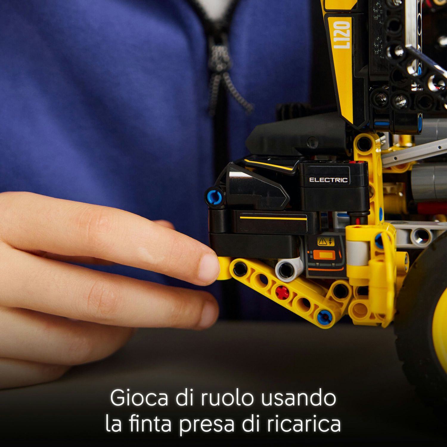 LEGO Technic 42209 - Ruspa pala gommata Volvo _120 electric - LEGO