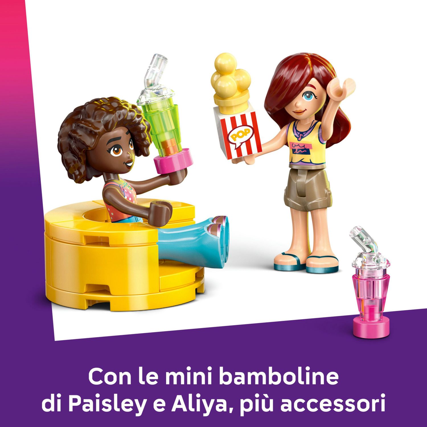 LEGO Friends 42642 Movie Night Amicizia: 2 Mini Bamboline - LEGO