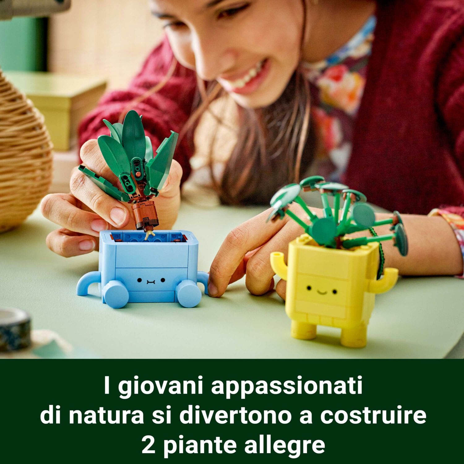 LEGO Botanicals 10349 Piantine felici - LEGO