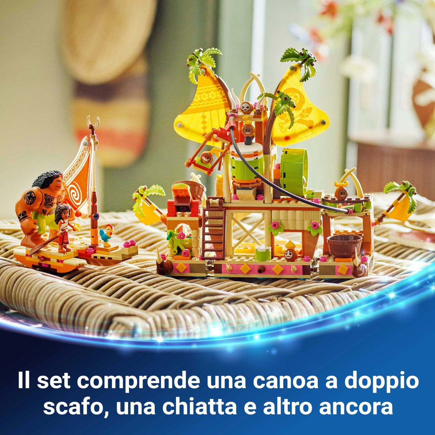 LEGO Disney Oceania Oceania 2 43258: Barcone Kakamora - LEGO