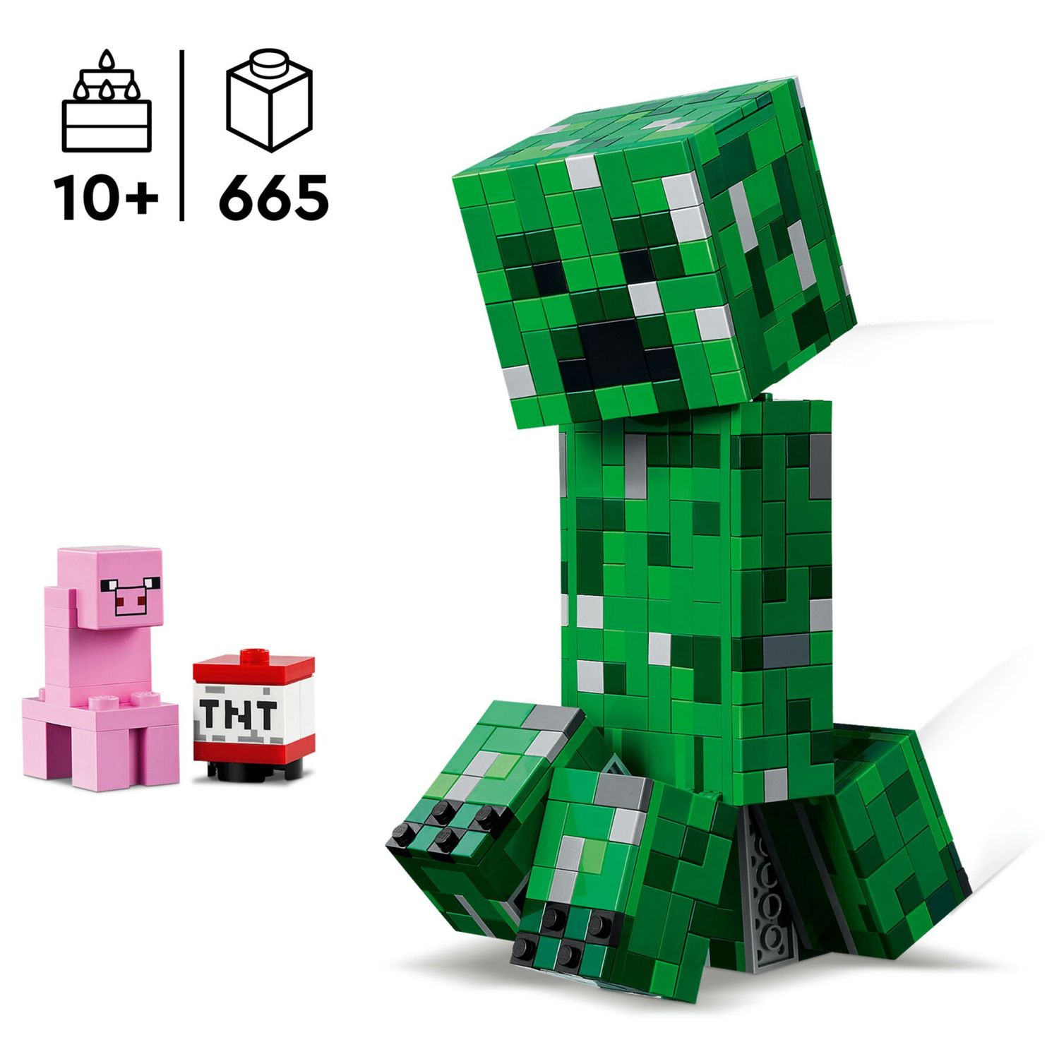 LEGO Minecraft 21276 Creeper: action figure snodabile, segreto - LEGO, Minecraft