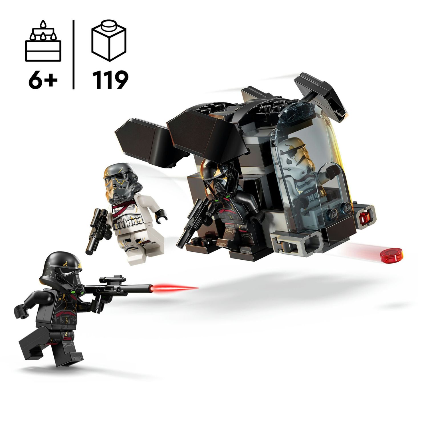 LEGO Star Wars 75412 Battle pack death trooper: astronave, 4 minifigure - LEGO, Star Wars