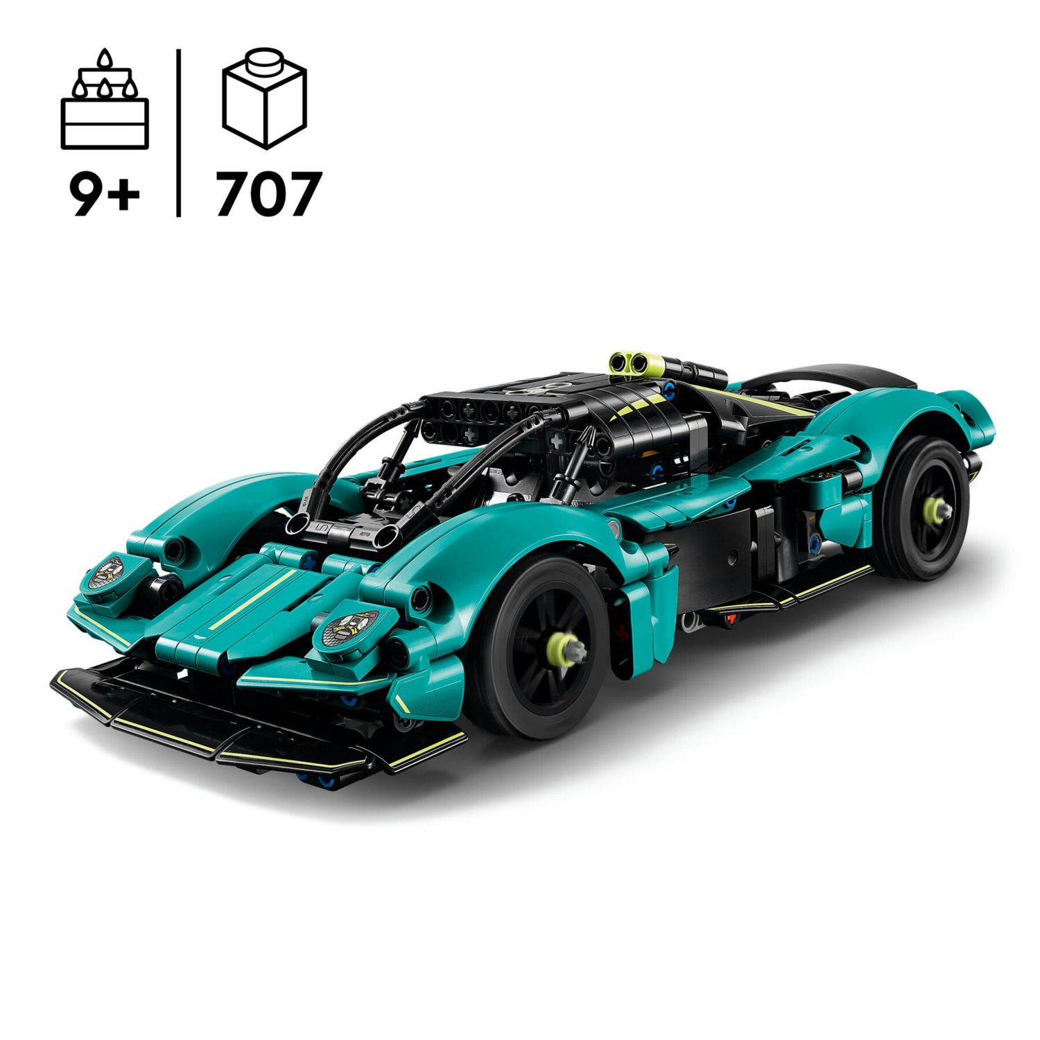 LEGO Technic 42208 Aston Martin Valkyrie: auto giocattolo, v12 - LEGO