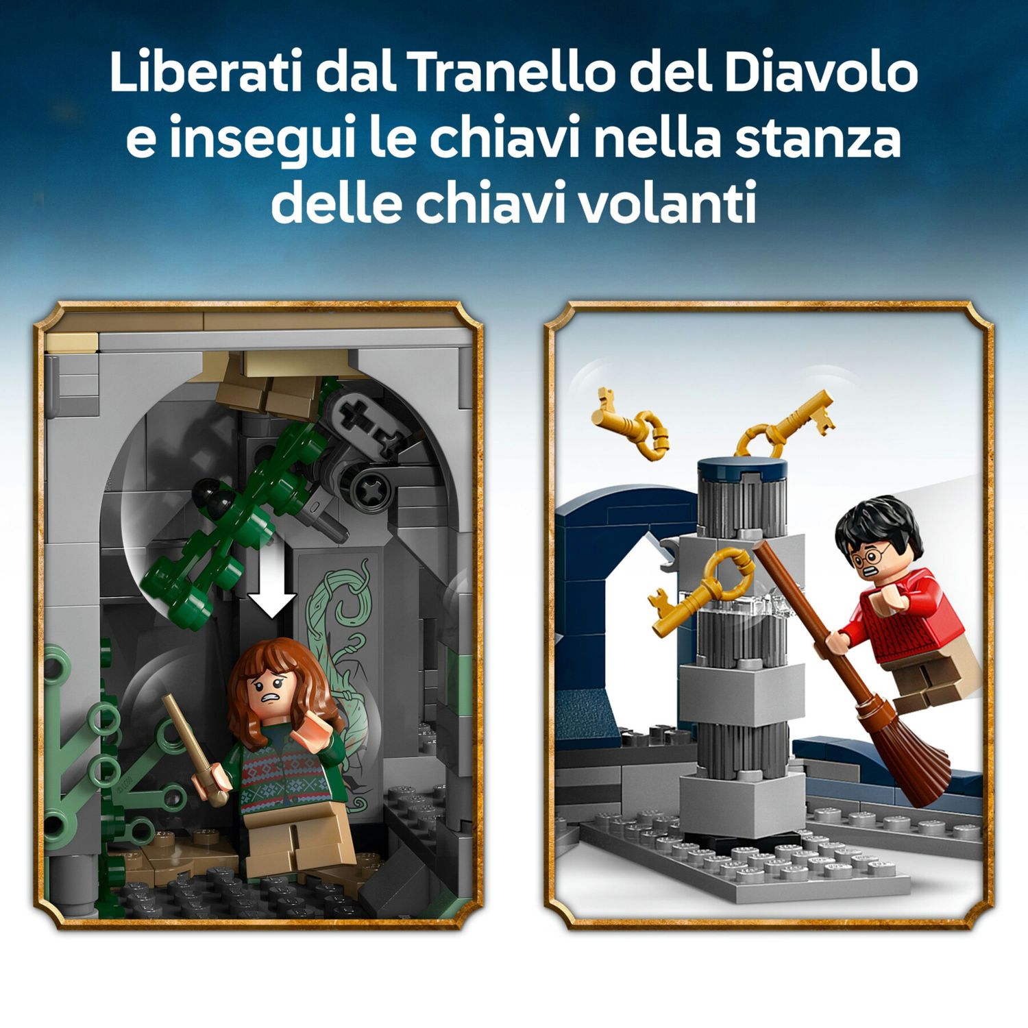 LEGO Harry Potter 76454 Hogwarts: Torre scalinata, modulare - Harry Potter, LEGO