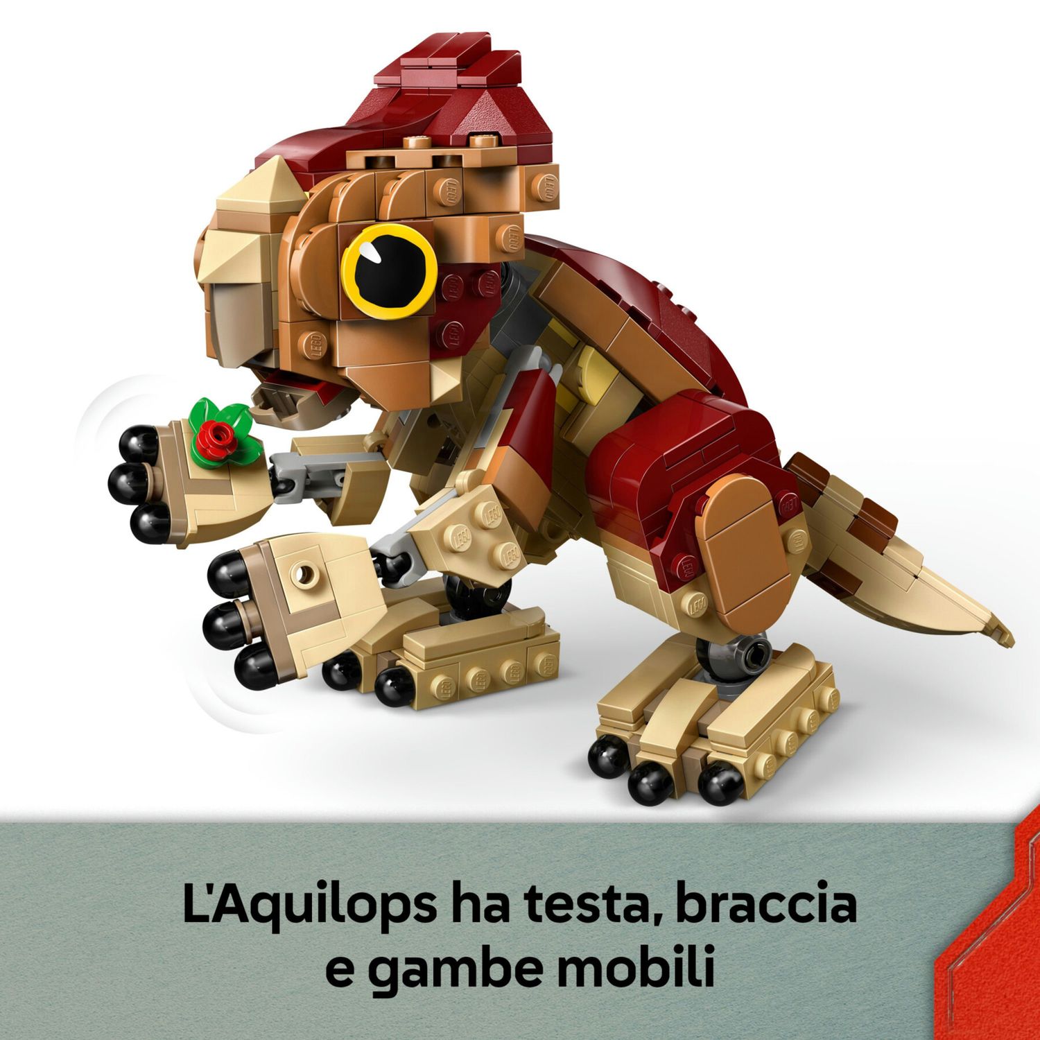 LEGO Jurassic World 76970 Cucciolo Dolores Aquilops - Jurassic World, LEGO