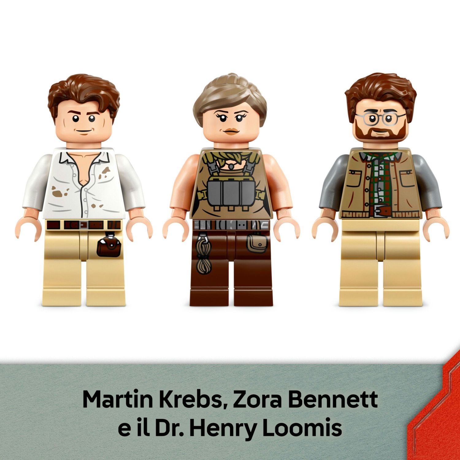 LEGO Jurassic World 76973 Raptor e Titanosauro in fuga - Jurassic World, LEGO