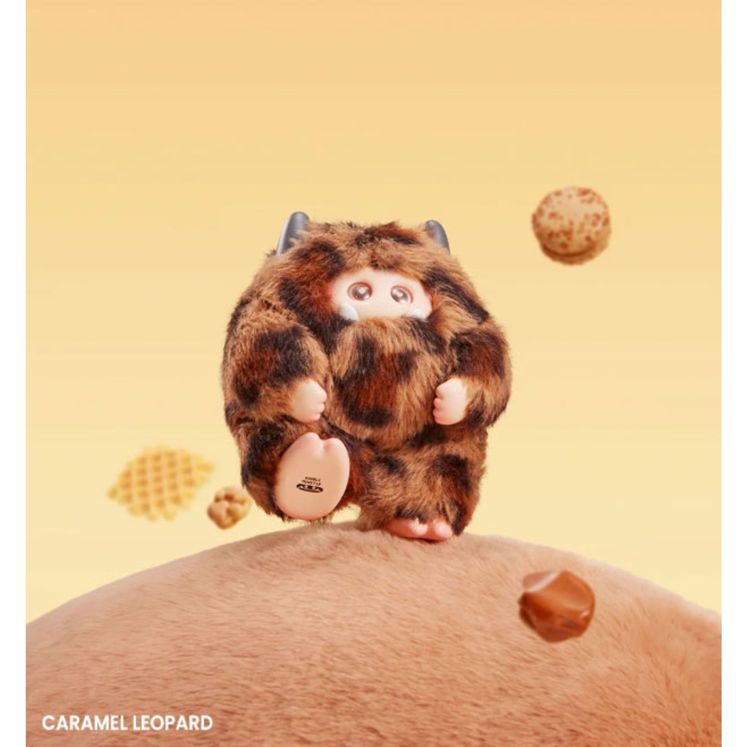 Peluche portachiavi Giggle Monster 12,5 cm, collezionabile, in blind box con personaggio raro - Giggle Monster